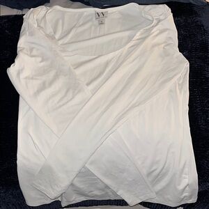 White Long Sleeve Top